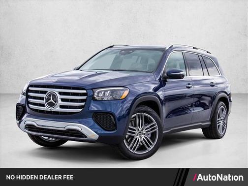 Twilight Blue Metallic 2026 Mercedes-Benz GLS 450 4MATIC