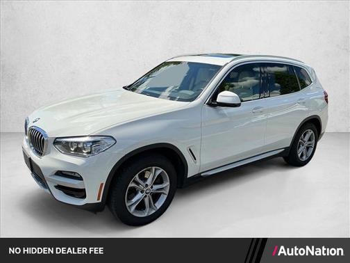 Alpine White 2021 BMW X3 xDrive30i