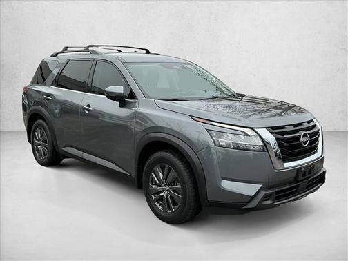 Gun Metallic 2022 Nissan Pathfinder SV 4WD