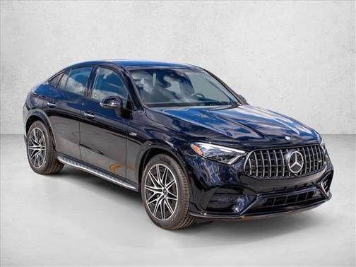 Black 2026 Mercedes-Benz AMG GLC 43 4MATIC Coupe