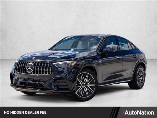 Black 2026 Mercedes-Benz AMG GLC 43 4MATIC Coupe