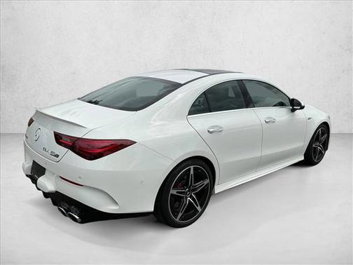 Polar White 2026 Mercedes-Benz AMG CLA 45 AMG CLA 45 4MATIC