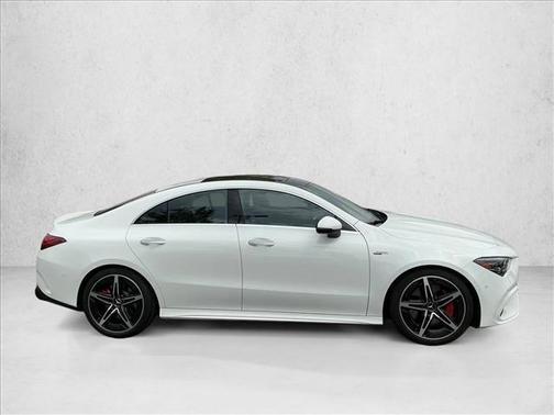 Polar White 2026 Mercedes-Benz AMG CLA 45 AMG CLA 45 4MATIC