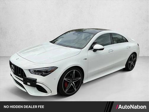 Polar White 2026 Mercedes-Benz AMG CLA 45 AMG CLA 45 4MATIC