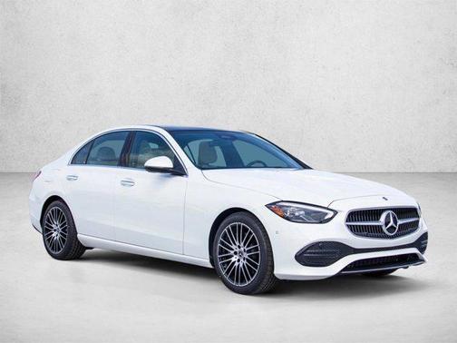 Polar White 2026 Mercedes-Benz C-Class C 300 4MATIC