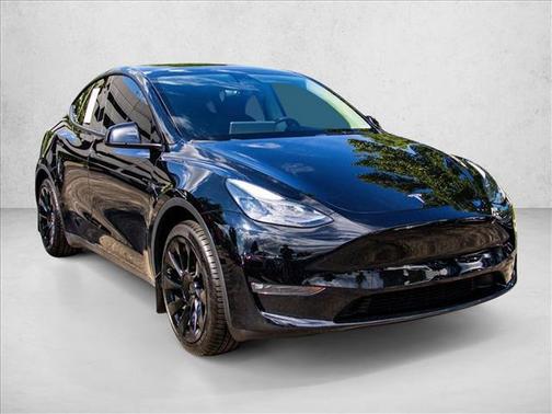 Solid Black 2023 Tesla Model Y Long Range Dual Motor All-Wheel Drive