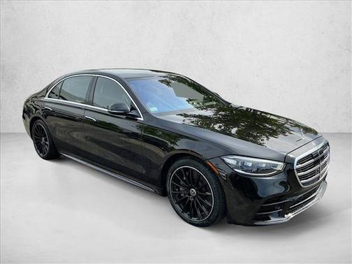 Obsidian Black 2022 Mercedes-Benz S-Class 4MATIC