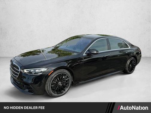 Obsidian Black 2022 Mercedes-Benz S-Class 4MATIC