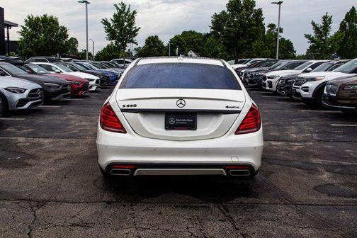 White 2016 Mercedes-Benz S-Class 4MATIC