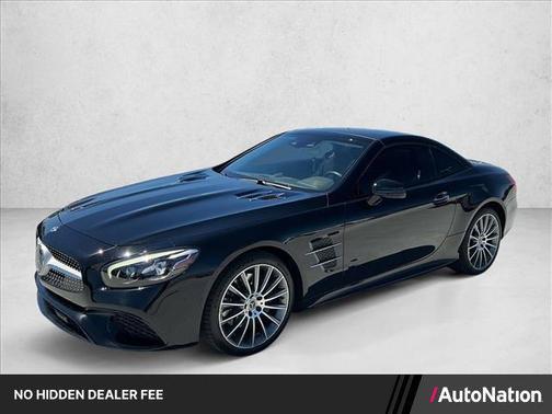 Black 2018 Mercedes-Benz SL 550 SL 550
