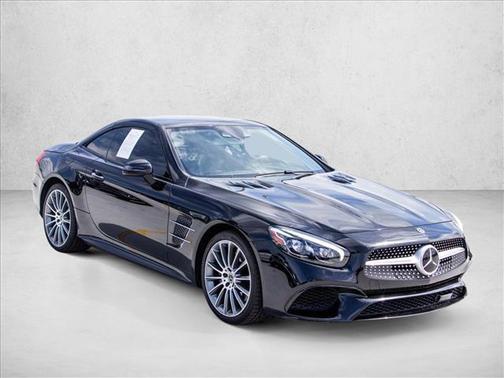 Black 2018 Mercedes-Benz SL 550 SL 550