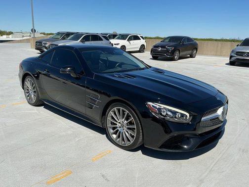 Black 2018 Mercedes-Benz SL 550 SL 550
