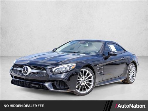 Black 2018 Mercedes-Benz SL 550 SL 550