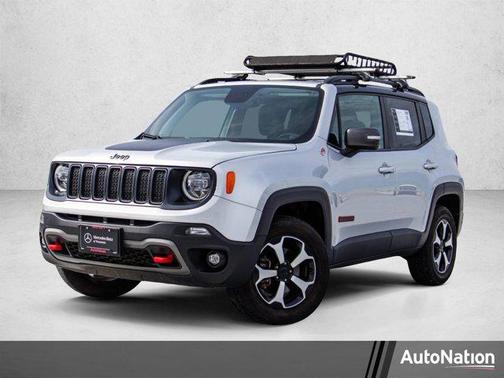 Glacier Metallic Clearcoat 2019 Jeep Renegade Trailhawk