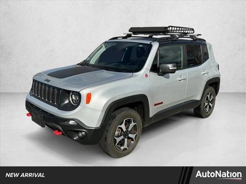 Glacier Metallic Clearcoat 2019 Jeep Renegade Trailhawk