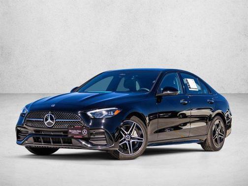 Black 2026 Mercedes-Benz C-Class C 300 4MATIC