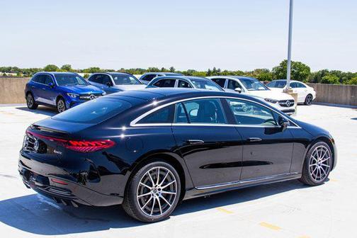 Black 2026 Mercedes-Benz EQS 450 4MATIC