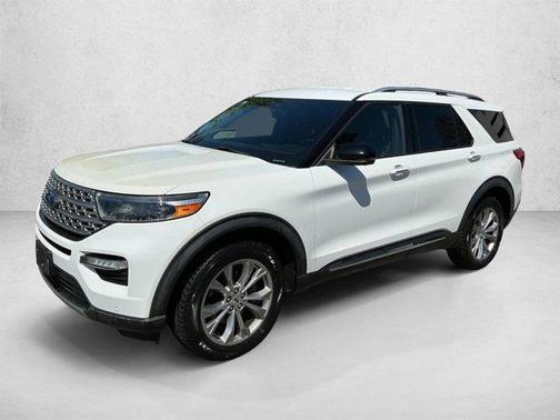 Oxford White 2020 Ford Explorer Limited
