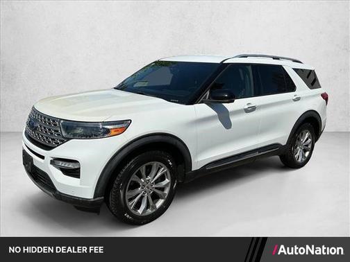 Oxford White 2020 Ford Explorer Limited