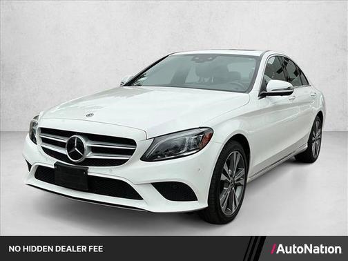 White 2021 Mercedes-Benz C-Class C 300 4MATIC