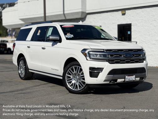 STAR WHITE MET TRI-COAT 2023 Ford Expedition PLATINUM