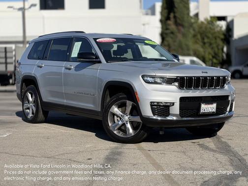 Silver Zynith 2021 Jeep Grand Cherokee LIMITED