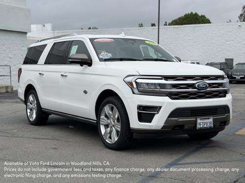STAR WHITE MET TRI-COAT 2023 Ford Expedition KING RANCH SUV
