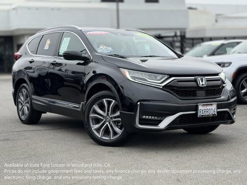 Black 2021 Honda CR-V TOURING