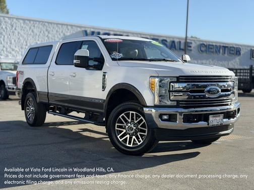 WHITE PLATINUM MET TRI-COAT 2017 Ford F-250 LARIAT