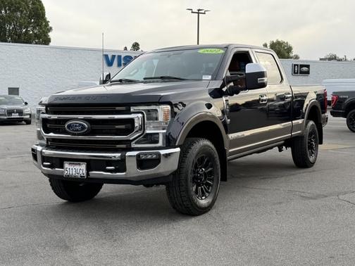 ANTIMATTER BLUE 2022 Ford F-350 KING RANCH
