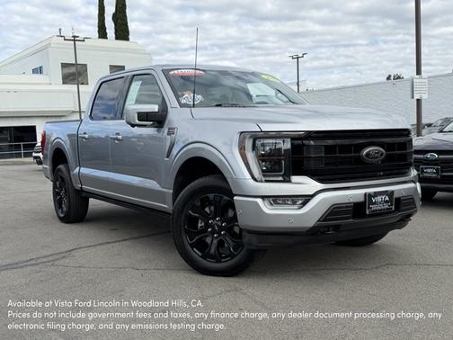 ICONIC SILVER METALLIC 2022 Ford F-150 PLATINUM Truck