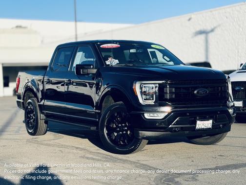 AGATE BLACK METALLIC 2023 Ford F-150 LARIAT Truck