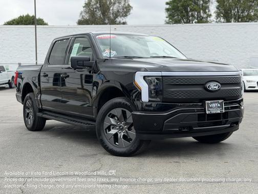 AGATE BLACK METALLIC 2024 Ford F-150 Lightning FLASH