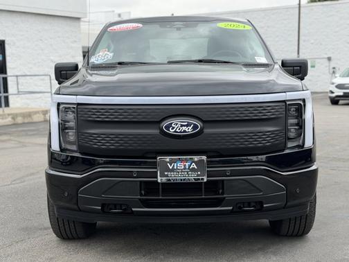 AGATE BLACK METALLIC 2024 Ford F-150 Lightning FLASH