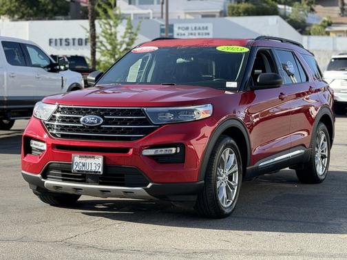 RAPID RED MET TINTED CC 2023 Ford Explorer XLT