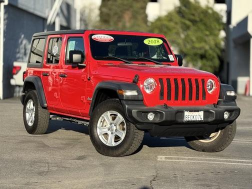 2018 Jeep Wrangler Unlimited SPORT
