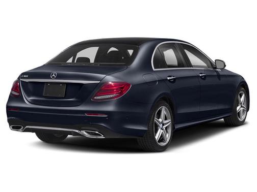 Blue 2017 Mercedes-Benz E-Class