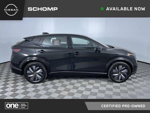 Black 2023 Nissan ARIYA PLATINUM+