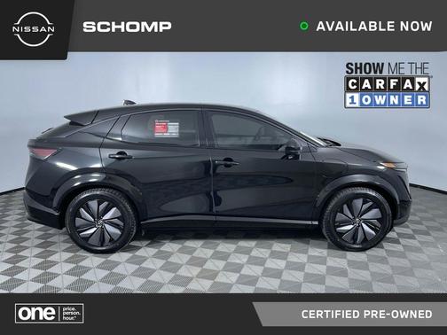 Black 2024 Nissan ARIYA EVOLVE+