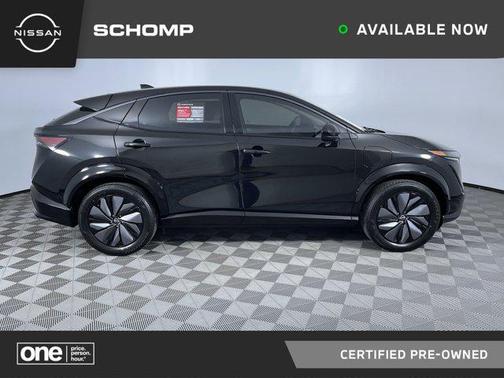 Black Diamond Pearl 2024 Nissan ARIYA ENGAGE