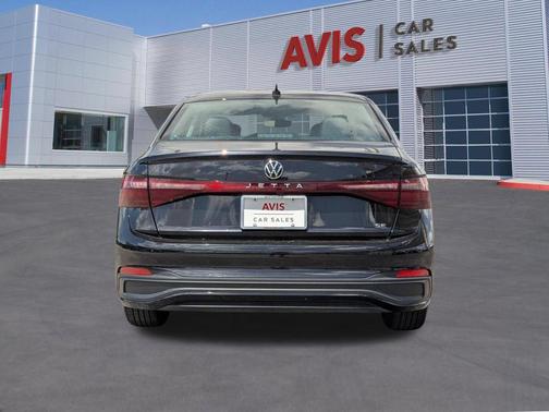 Black Metallic 2025 Volkswagen Jetta 1.5T SE