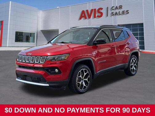 Red Hot Pearlcoat 2025 Jeep Compass Limited