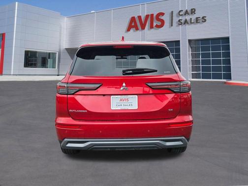 Red Metallic 2025 Mitsubishi Outlander SE S-AWC