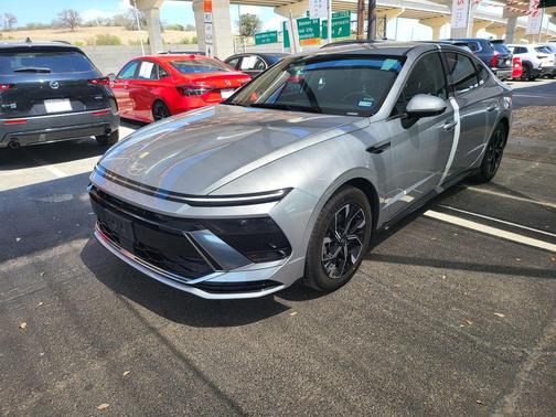 Aero Silver 2025 Hyundai SONATA SEL