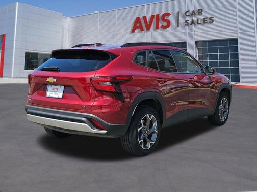 Crimson Metallic 2025 Chevrolet Trax LT