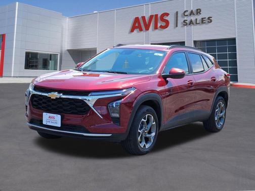 Crimson Metallic 2025 Chevrolet Trax LT