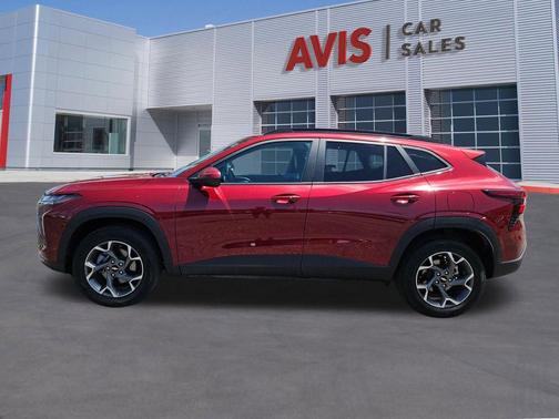 Crimson Metallic 2025 Chevrolet Trax LT