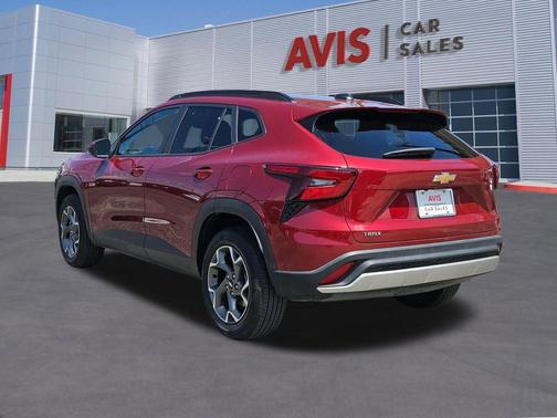Crimson Metallic 2025 Chevrolet Trax LT