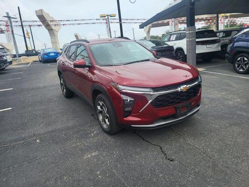 Crimson Metallic 2025 Chevrolet Trax LT