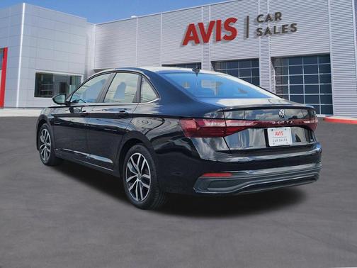 Black Metallic 2025 Volkswagen Jetta 1.5T SE